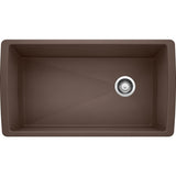 Blanco Diamond 33 inch Single Bowl Silgranit Undermount Kitchen Sink - BUILDMYPLACE