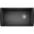 Blanco Diamond 33 inch Single Bowl Silgranit Undermount Kitchen Sink - BUILDMYPLACE