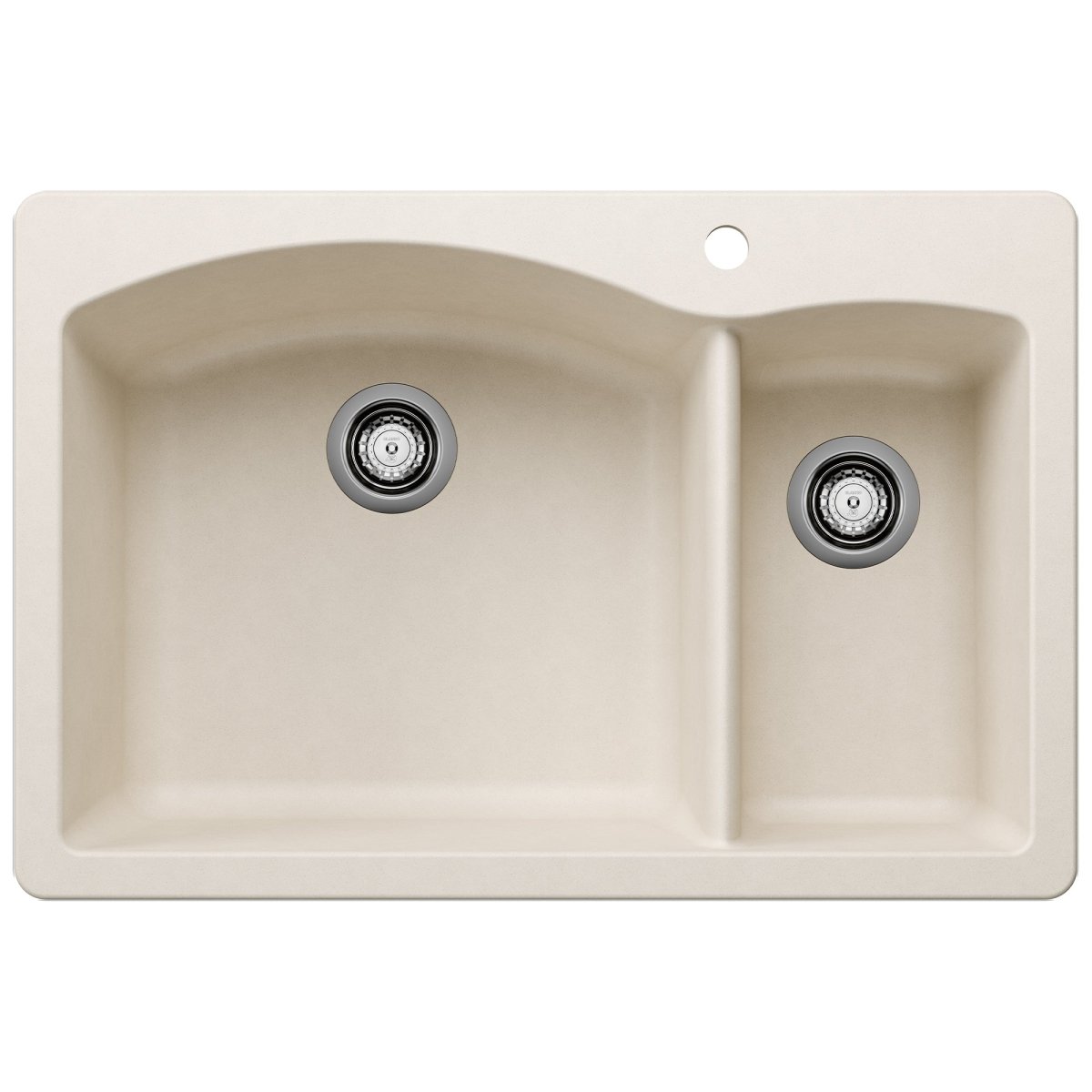 Blanco Diamond Silgranit 70/30 Double Bowl Drop - In Or Undermount Kitchen Sink - BUILDMYPLACE