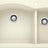 Blanco Diamond Silgranit 70/30 Double Bowl Drop - In Or Undermount Kitchen Sink - BUILDMYPLACE