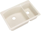 Blanco Diamond Silgranit 70/30 Double Bowl Drop - In Or Undermount Kitchen Sink - BUILDMYPLACE