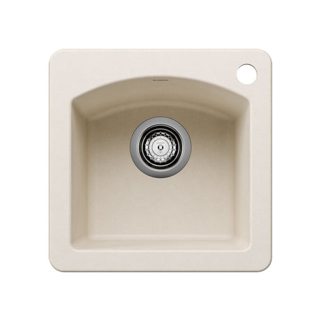 Blanco Diamond Silgranit Drop - In or Undermount Bar Sink, 15" X 15" - BUILDMYPLACE