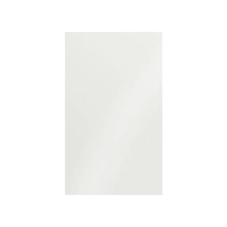 Blanco Gloss - Base Decorative Door - 25"W x 30"H x 0.75"D - Pre Assembled - Frameless Cabinet - BUILDMYPLACE