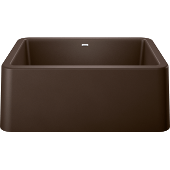 Blanco Ikon 27 inch Apron Single Basin Farmhouse Kitchen Sink - BUILDMYPLACE