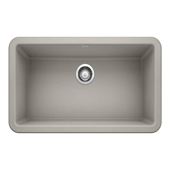 Blanco Ikon 30 Inch Farmhouse Apron Front Single Bowl Kitchen Sink - BUILDMYPLACE