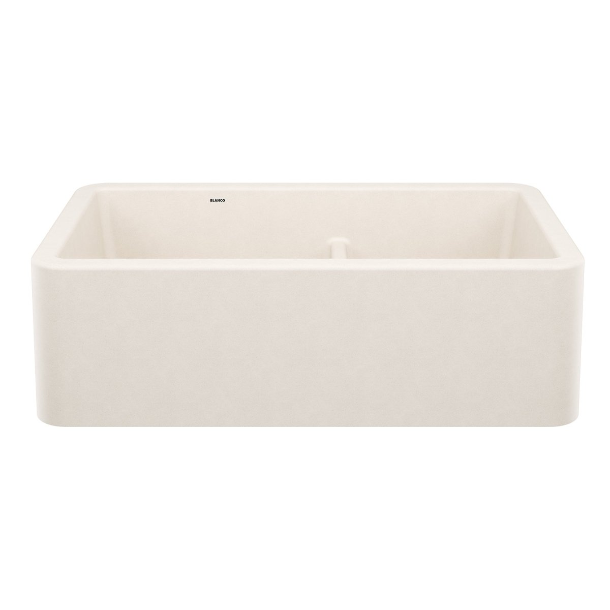 Blanco Ikon 33" Farmhouse Double Basin Silgranit Kitchen Sink - BUILDMYPLACE