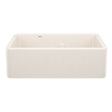 Blanco Ikon 33" Farmhouse Double Basin Silgranit Kitchen Sink - BUILDMYPLACE