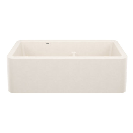 Blanco Ikon 33" Farmhouse Double Basin Silgranit Kitchen Sink - BUILDMYPLACE