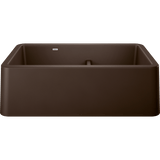 Blanco Ikon 33" Farmhouse Double Basin Silgranit Kitchen Sink - BUILDMYPLACE