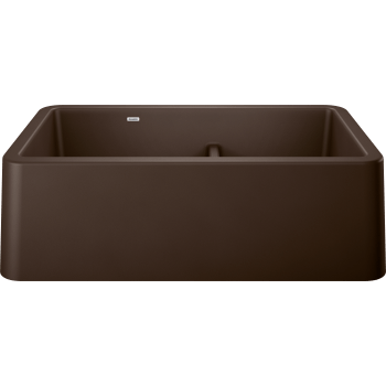 Blanco Ikon 33" Farmhouse Double Basin Silgranit Kitchen Sink - BUILDMYPLACE