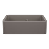 Blanco Ikon 33" Farmhouse Double Basin Silgranit Kitchen Sink - BUILDMYPLACE