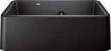 Blanco Ikon 33" Farmhouse Double Basin Silgranit Kitchen Sink - BUILDMYPLACE