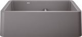 Blanco Ikon 33" Farmhouse Double Basin Silgranit Kitchen Sink - BUILDMYPLACE