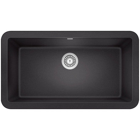 Blanco Ikon 33 Inch Silgranit Apron - Front Farmhouse Kitchen Sink - BUILDMYPLACE