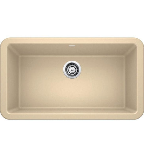 Blanco Ikon 33 Inch Silgranit Apron - Front Farmhouse Kitchen Sink - BUILDMYPLACE