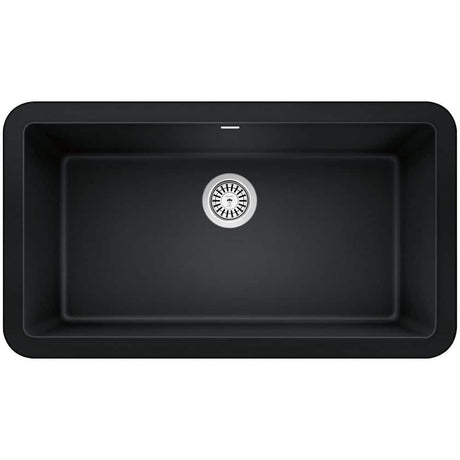 Blanco Ikon 33 Inch Silgranit Apron - Front Farmhouse Kitchen Sink - BUILDMYPLACE