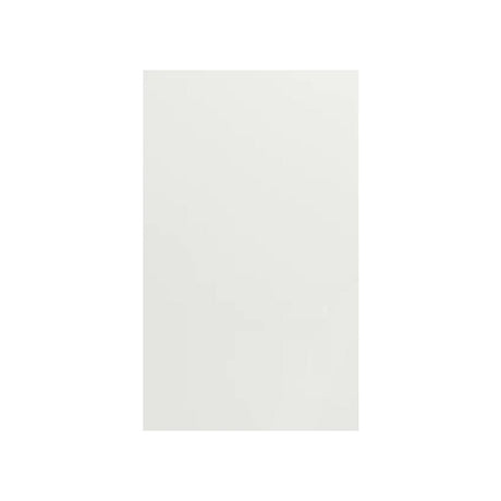 Blanco Matte - Base Decorative Door - 25"W x 30"H x 0.75"D - Pre Assembled - Frameless Cabinet - BUILDMYPLACE