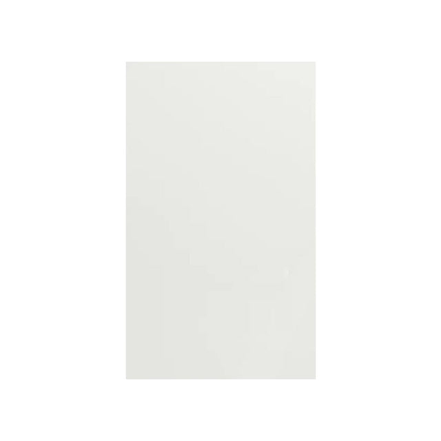 Blanco Matte - Base Decorative Door - 25"W x 30"H x 0.75"D - Pre Assembled - Frameless Cabinet - BUILDMYPLACE