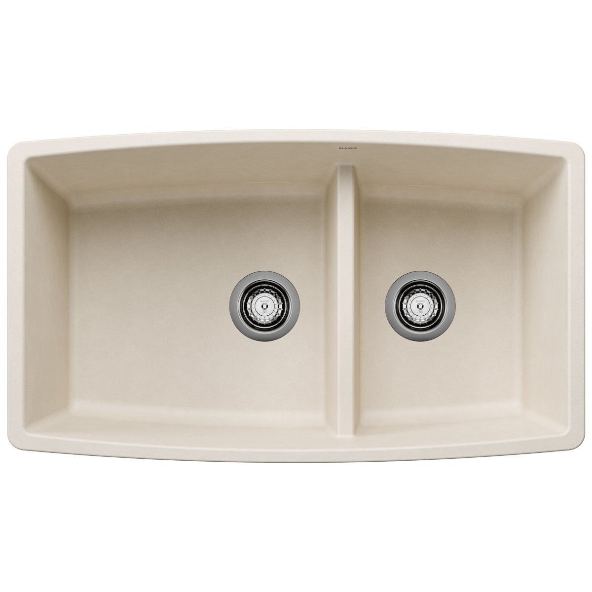 Blanco Performa 1 - 3/4 Double Bowl Kitchen Sink with Low Divide 60/40 - BUILDMYPLACE