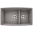 Blanco Performa 1 - 3/4 Double Bowl Kitchen Sink with Low Divide 60/40 - BUILDMYPLACE