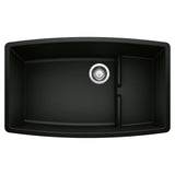 Blanco Performa 32 Inch Cascade Silgranit Undermount Kitchen Sink with Colander - BUILDMYPLACE