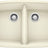 Blanco Performa 33 Inch Silgranit 50/50 Equal Double Bowl Undermount Kitchen Sink - BUILDMYPLACE