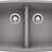 Blanco Performa 33 Inch Silgranit 50/50 Equal Double Bowl Undermount Kitchen Sink - BUILDMYPLACE