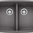 Blanco Performa 33 Inch Silgranit 50/50 Equal Double Bowl Undermount Kitchen Sink - BUILDMYPLACE