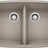 Blanco Performa 33 Inch Silgranit 50/50 Equal Double Bowl Undermount Kitchen Sink - BUILDMYPLACE