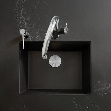 Blanco Precis 24 inch Single Bowl Silgranit Undermount Kitchen Sink - BUILDMYPLACE