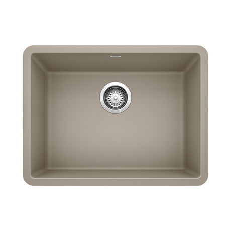 Blanco Precis 24 inch Single Bowl Silgranit Undermount Kitchen Sink - BUILDMYPLACE