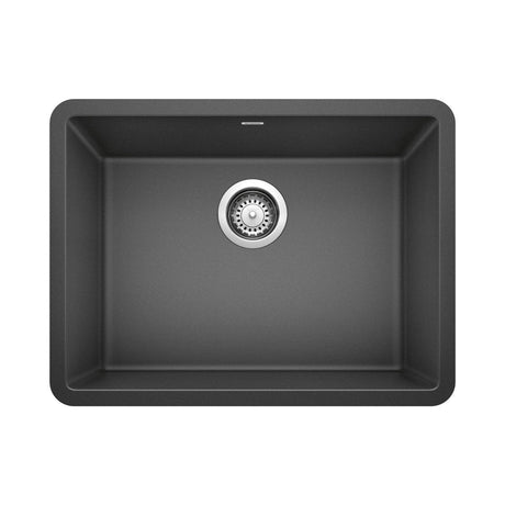 Blanco Precis 24 inch Single Bowl Silgranit Undermount Kitchen Sink - BUILDMYPLACE