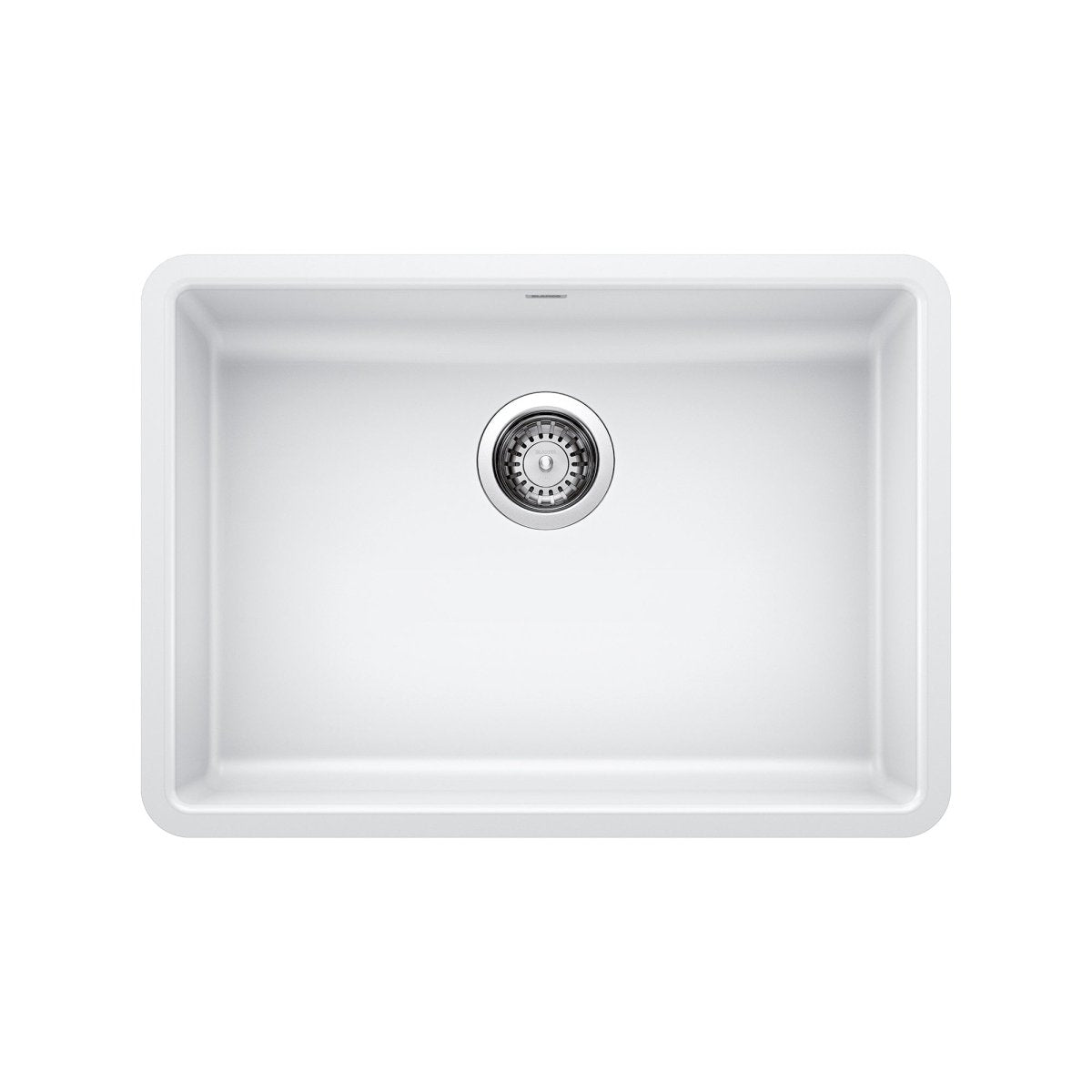 Blanco Precis 25 inch Single Bowl Silgranit ADA Undermount Kitchen Sink - BUILDMYPLACE