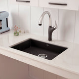 Blanco Precis 25 inch Single Bowl Silgranit ADA Undermount Kitchen Sink - BUILDMYPLACE