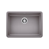 Blanco Precis 25 inch Single Bowl Silgranit ADA Undermount Kitchen Sink - BUILDMYPLACE