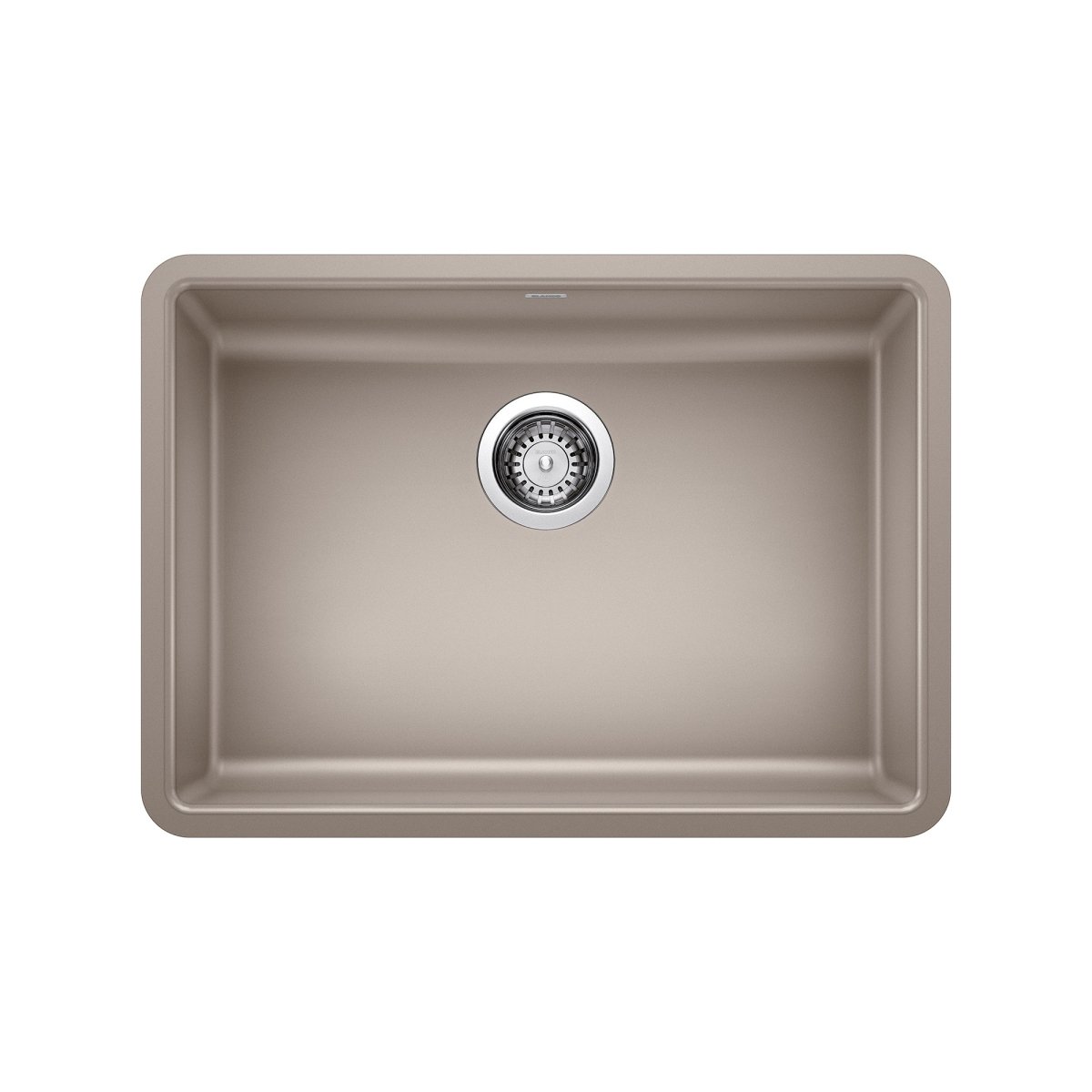 Blanco Precis 25 inch Single Bowl Silgranit ADA Undermount Kitchen Sink - BUILDMYPLACE