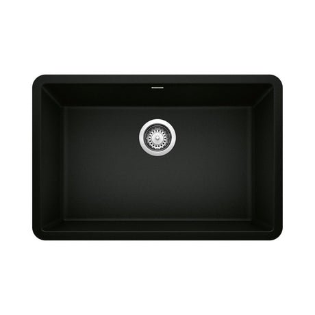 Blanco Precis 27 inch Single Bowl Silgranit Undermount Kitchen Sink - BUILDMYPLACE