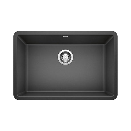 Blanco Precis 27 inch Single Bowl Silgranit Undermount Kitchen Sink - BUILDMYPLACE