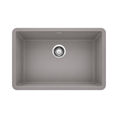 Blanco Precis 27 inch Single Bowl Silgranit Undermount Kitchen Sink - BUILDMYPLACE