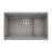 Blanco Precis 28 - 3/4 Inch Cascade Super Single Silgranit Undermount Kitchen Sink with Colander - BUILDMYPLACE