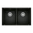 Blanco Precis 29 - 3/4 Inch Equal Double Bowl Silgranit Undermount Kitchen Sink 50/50 - BUILDMYPLACE