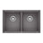 Blanco Precis 29 - 3/4 Inch Equal Double Bowl Silgranit Undermount Kitchen Sink 50/50 - BUILDMYPLACE