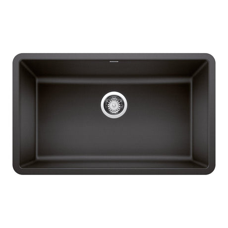 Blanco Precis 30 inch Single Bowl Silgranit Undermount Kitchen Sink - BUILDMYPLACE