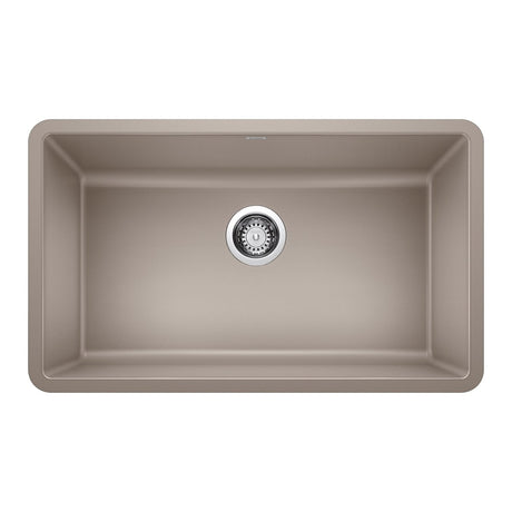 Blanco Precis 30 inch Single Bowl Silgranit Undermount Kitchen Sink - BUILDMYPLACE