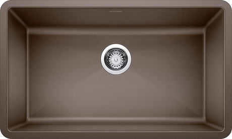 Blanco Precis 32 Inch Super Single Bowl Silgranit Undermount Kitchen Sink - BUILDMYPLACE