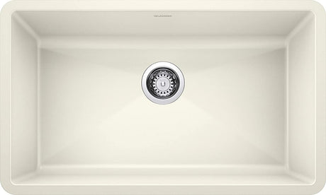 Blanco Precis 32 Inch Super Single Bowl Silgranit Undermount Kitchen Sink - BUILDMYPLACE