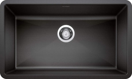 Blanco Precis 32 Inch Super Single Bowl Silgranit Undermount Kitchen Sink - BUILDMYPLACE