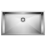 Blanco Quatrus R0 Super Single Bowl Kitchen Sink - BUILDMYPLACE