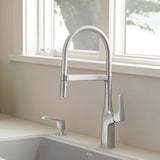 Blanco Rivana 1.5 GPM Kitchen Faucet Single Hole Pre - Rinse Pull Out - BUILDMYPLACE