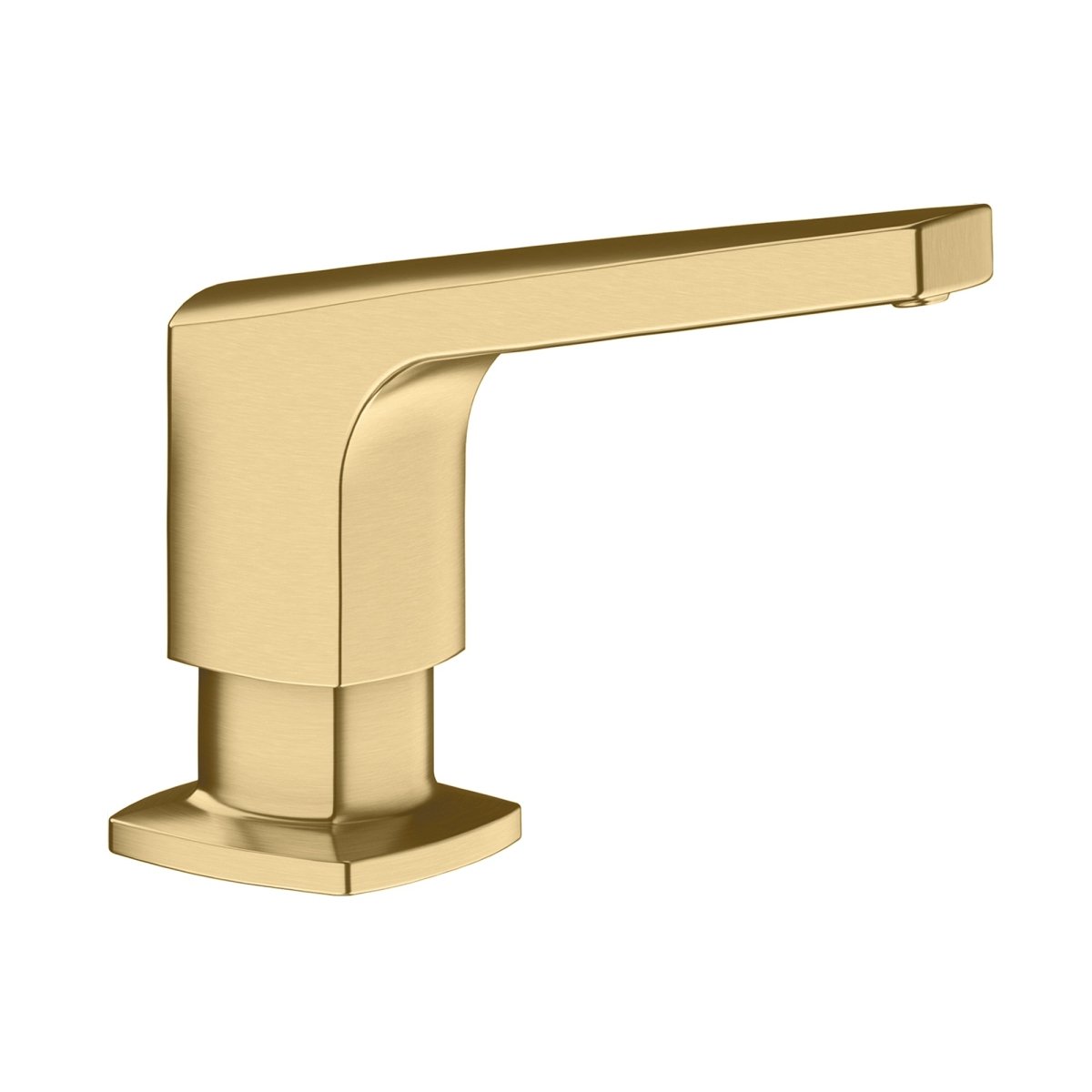 Blanco Rivana Soap and Lotion Dispenser, Brass - BUILDMYPLACE